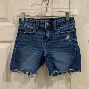 American Eagle Dream Short Midi Jean Shorts